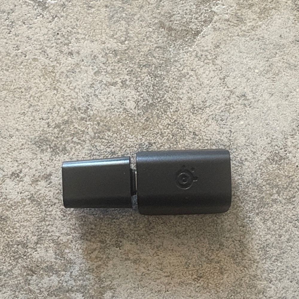 SteelSeries Black Mouse USB Adapter